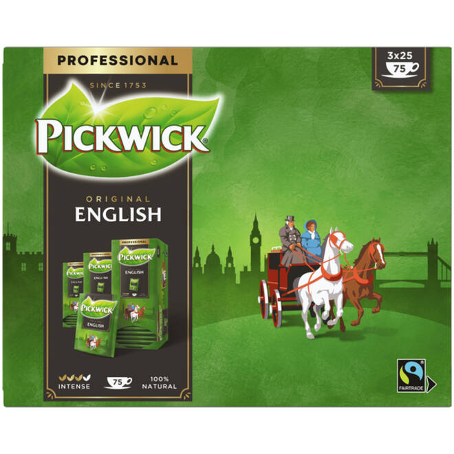 Thee Pickwick Fair Trade English 25x2.5gr