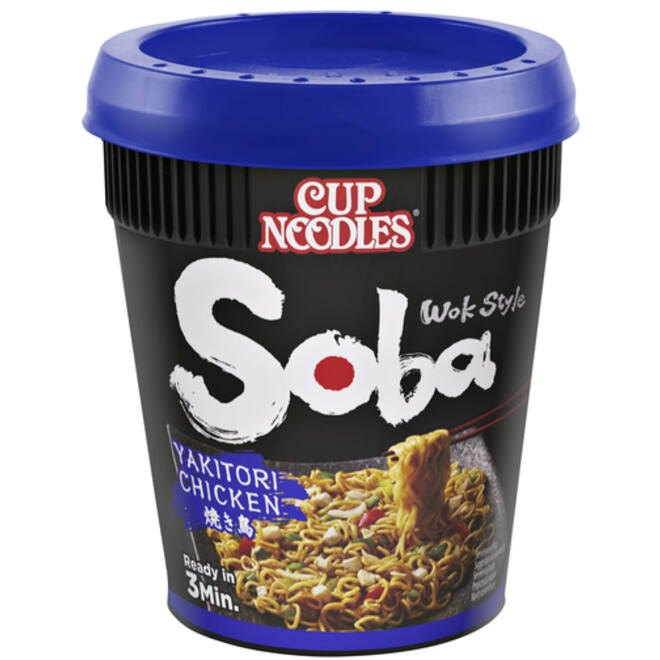 Noodles Nissin Soba yakitori cup
