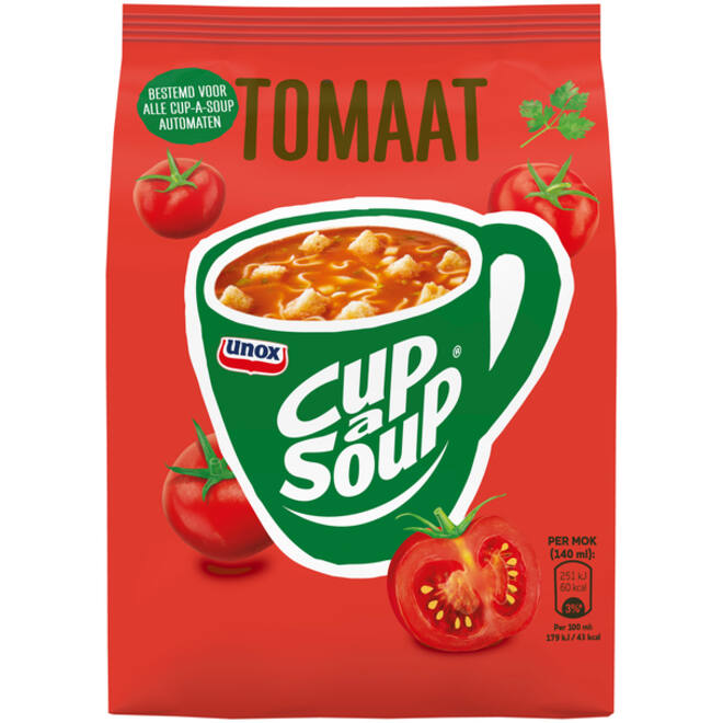 Cup-a-Soup Unox machinezak tomaat 140ml