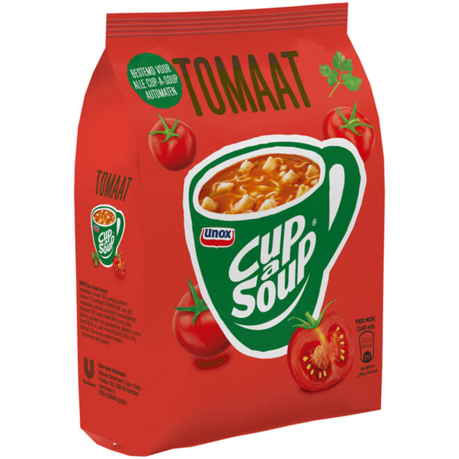 Cup-a-Soup Unox machinezak tomaat 140ml
