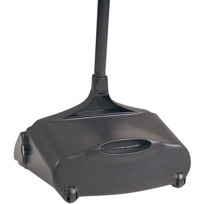 Stofblik Rubbermaid Executive Lobby Pro met lange steel zwart
