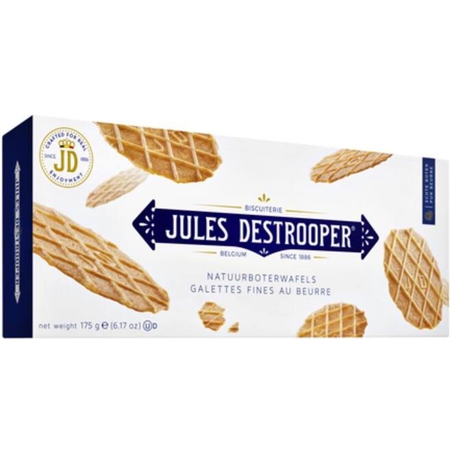 Natuurboterwafel Jules Destrooper 175gr