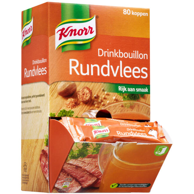 Drinkbouillon Knorr rundvlees