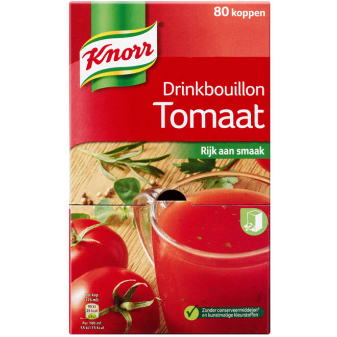 Drinkbouillon Knorr tomaat