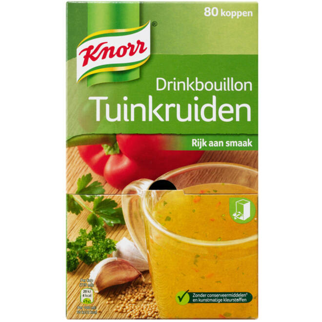 Drinkbouillon Knorr tuinkruiden