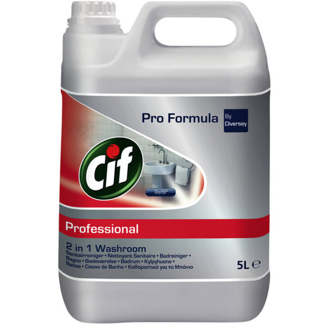 Sanitairreiniger Cif Professional 2-in-1 5 liter