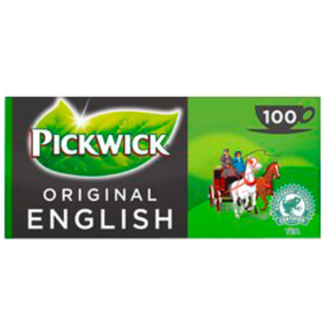 Thee Pickwick engelse melange 100x2gr met envelop