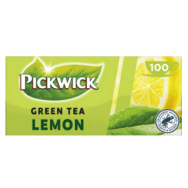 Thee Pickwick green original lemon 100x2gr