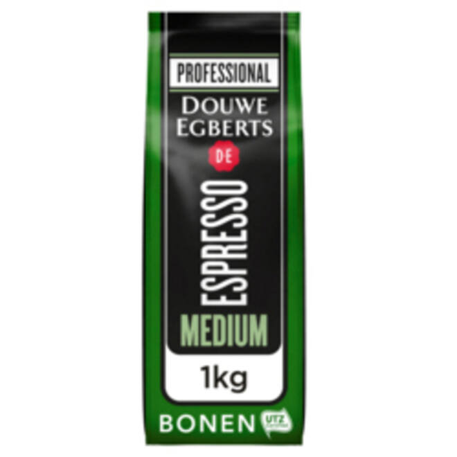 Koffie Douwe Egberts espresso bonen medium roast 1kg