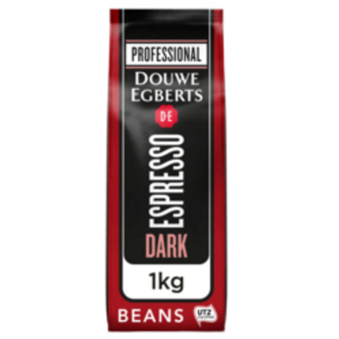 Koffie Douwe Egberts espresso bonen dark roast 1kg