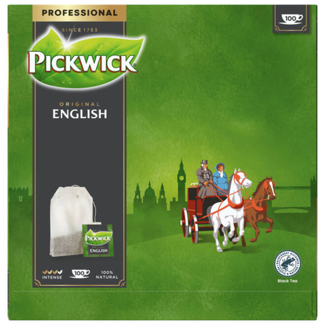 Thee Pickwick engelse melange 100x2gr zonder envelop