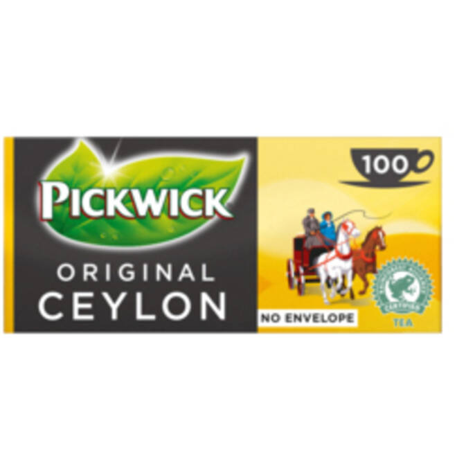 Thee Pickwick ceylon 100x2gr zonder envelop