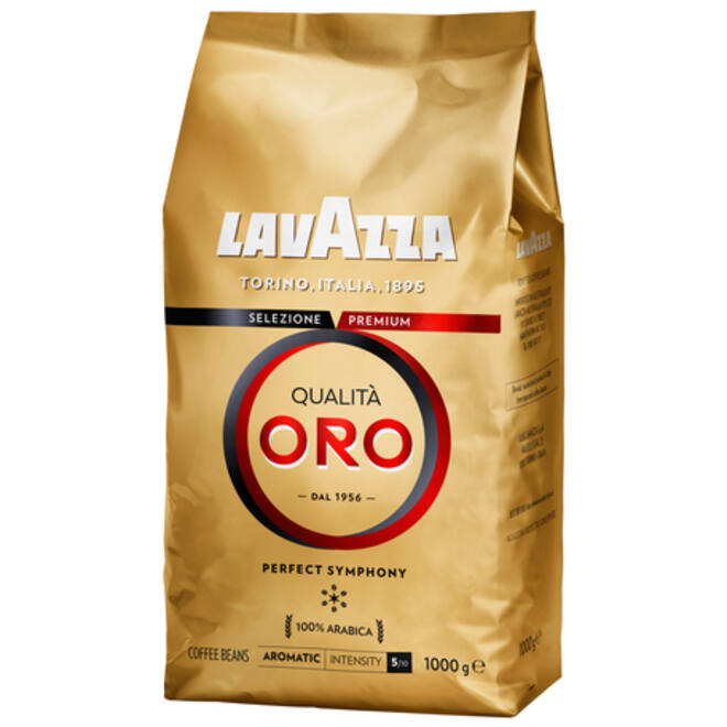 Koffie Lavazza bonen Qualita Oro 1000gr