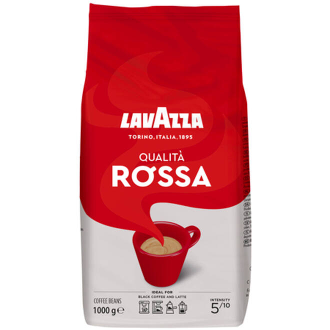 Koffie Lavazza bonen Qualita Rossa 1000gr