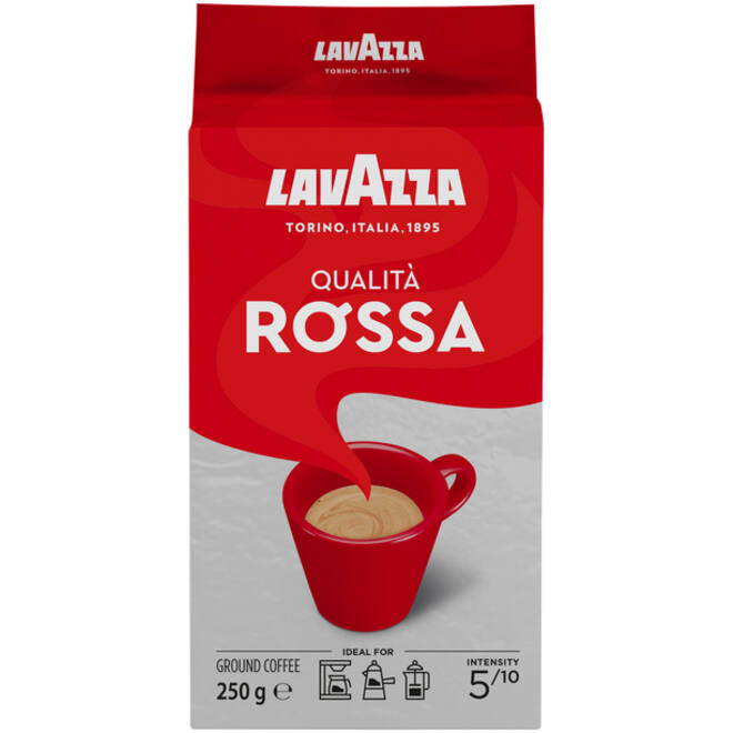 Koffie Lavazza gemalen Qualita Rossa 250gr
