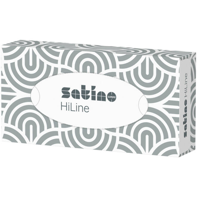 Facial tissues Satino Prestige 2-laags 100vel wit 206450