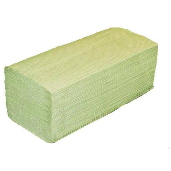 Handdoek Tork H3 Advanced Z-gevouwen 2-laags groen 290179