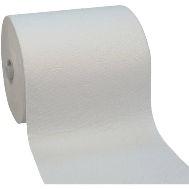 Handdoekrol Katrin 2-laags wit medium 160mx209mm