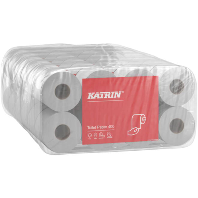 Toiletpapier Katrin 2-laags 400vel 48rollen wit