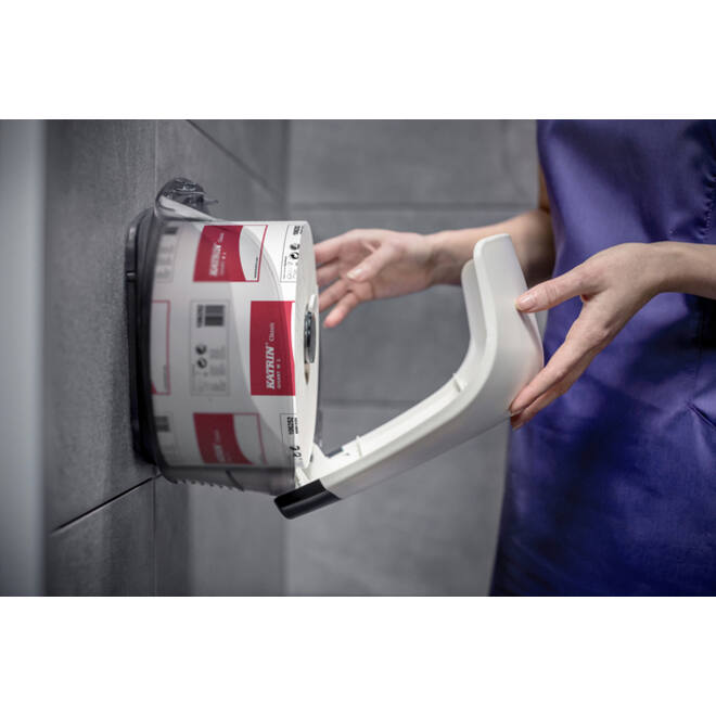 Dispenser Katrin 90083 toiletpapier Gigant L wit