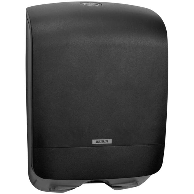 Dispenser Katrin 92087 vouwhanddoeken Mini zwart