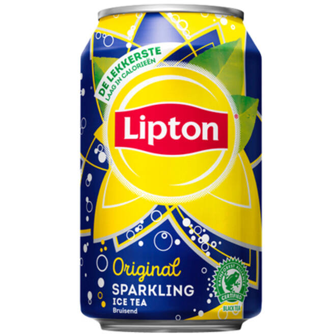 Frisdrank Lipton Ice Tea sparkling blik 330ml