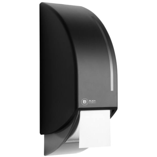 Toiletpapierdispenser BlackSatino ST10 systeemrol zwart 331950
