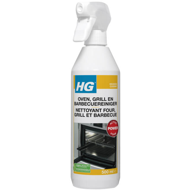 Keukenreiniger HG Oven-Grill-BBQ spray 500ml