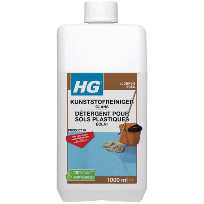 Vloerreiniger HG voor kunststof vloeren 1l