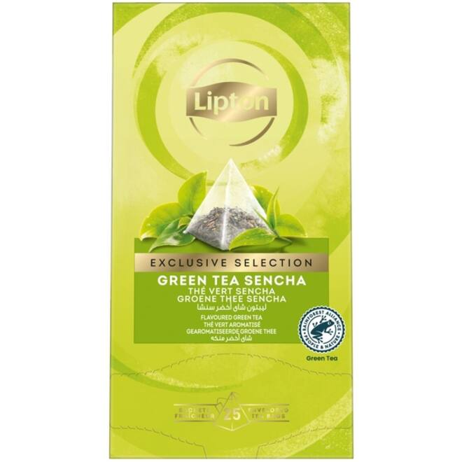 Thee Lipton Exclusive groene thee sencha 25x2gr