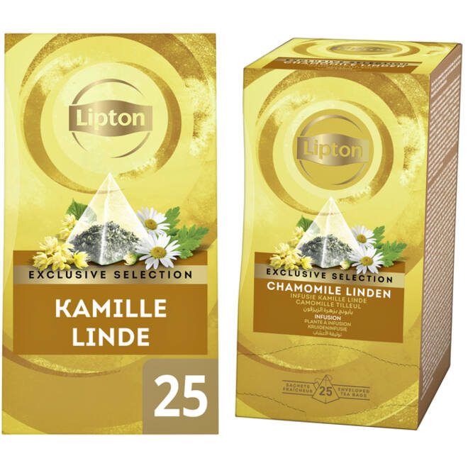 Thee Lipton Exclusive kamille linde 25x2gr