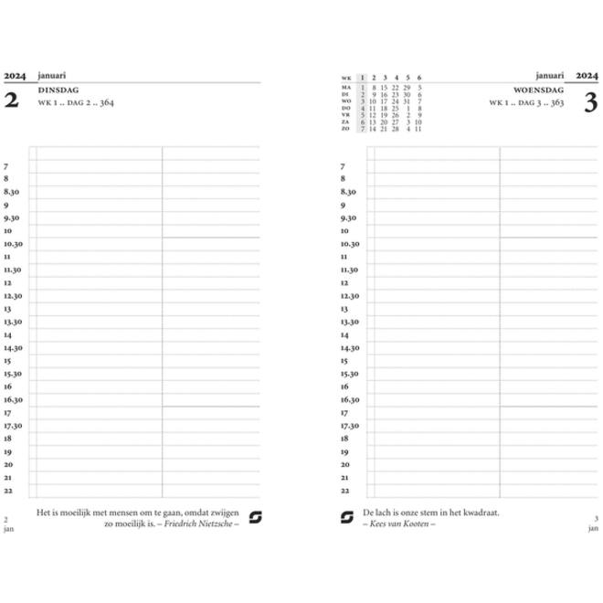 Agendavulling 2026 Succes Junior 1dag/1pagina