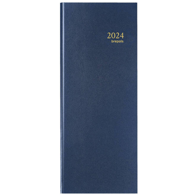 Agenda 2026 Brepols Saturnus Lima 1dag/1pagina blauw