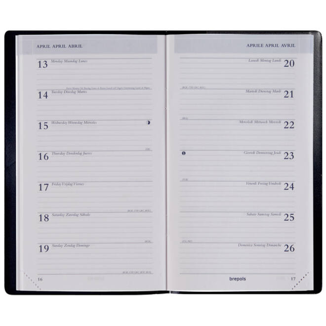 Agenda 2026 Brepols Breplan Seta 7dagen/1pagina assorti