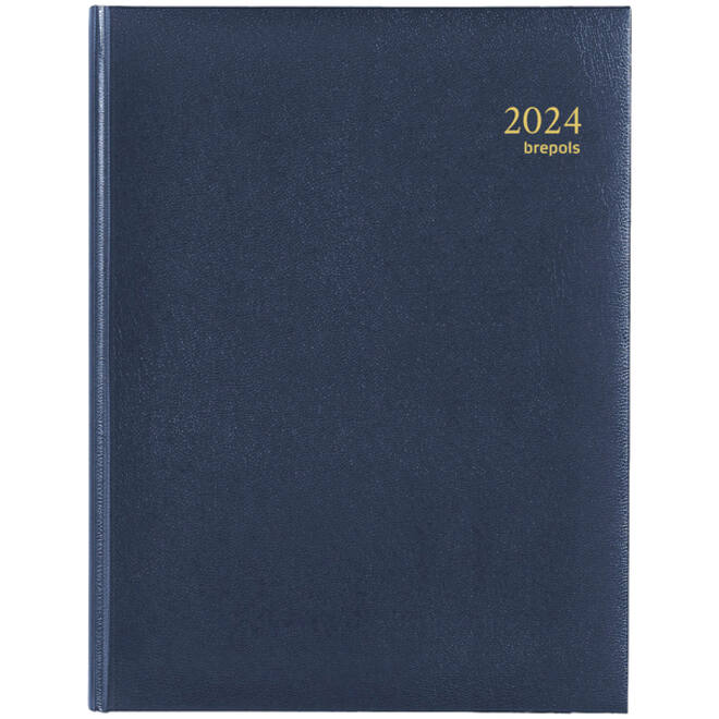 Agenda 2027 Brepols Timing Lima 7dagen/2pagina's viertalig blauw