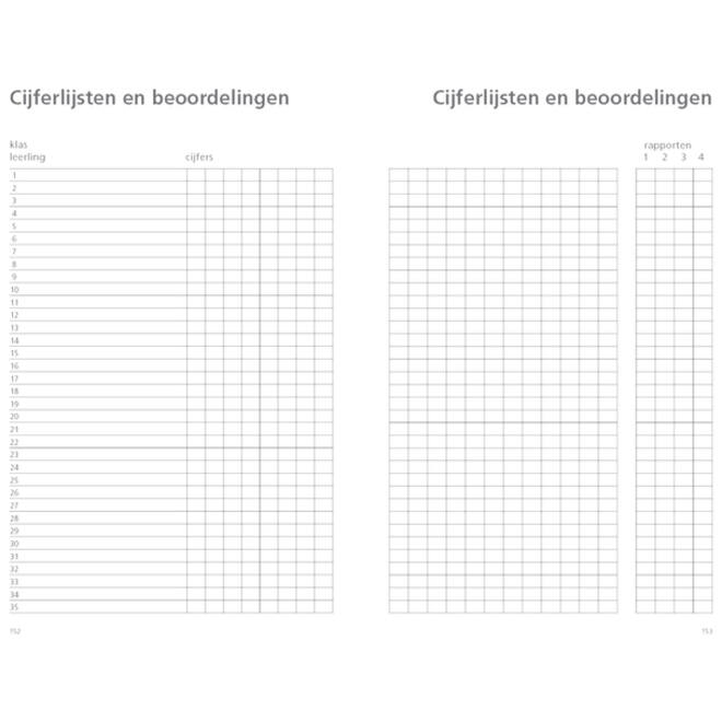 Schoolagenda 2025-2026 Ryam docenten 7dagen/2pagina's zwart