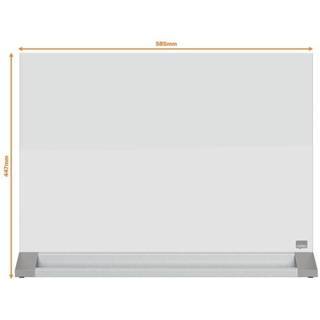 Desktop Glasbord Nobo Diamond