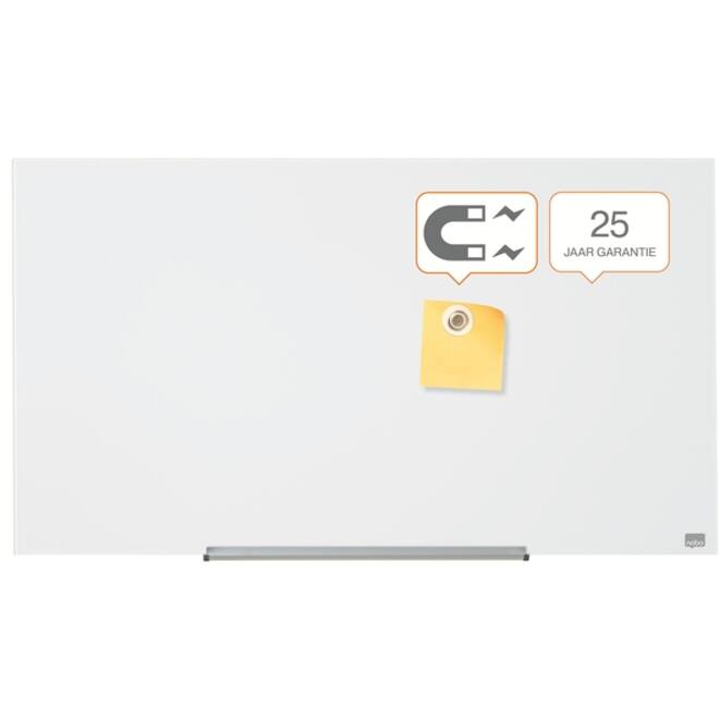 Glasbord Nobo Impression Pro 1260x711mm briljant wit