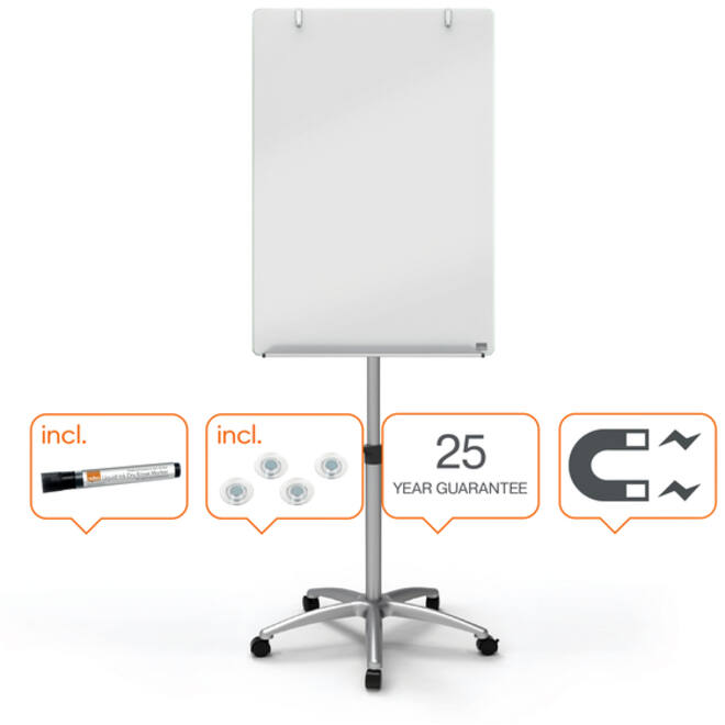 Flipover Nobo Diamond glass mobiel