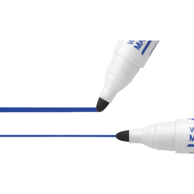 Viltstift Bic Velleda 1701 whiteboard rond large rood