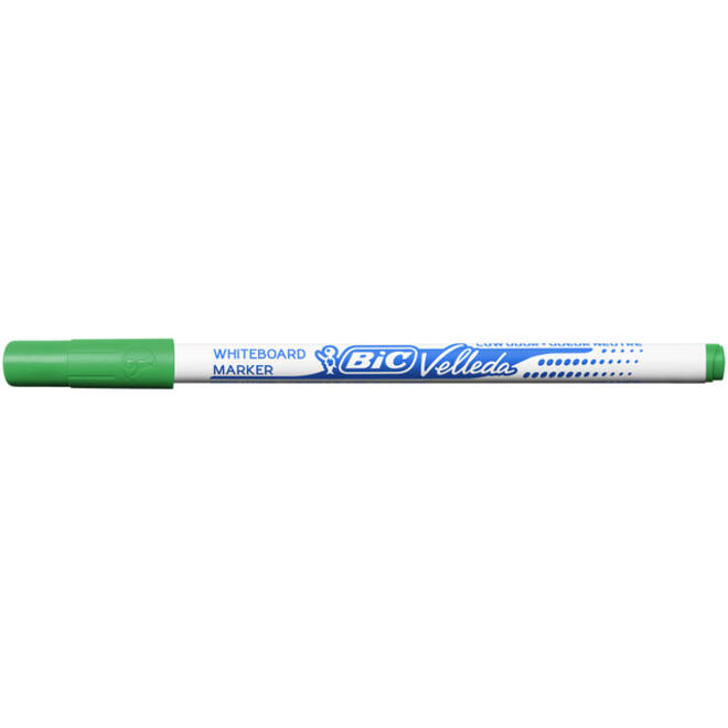 Viltstift Bic Velleda 1721 whiteboard rond fijn groen