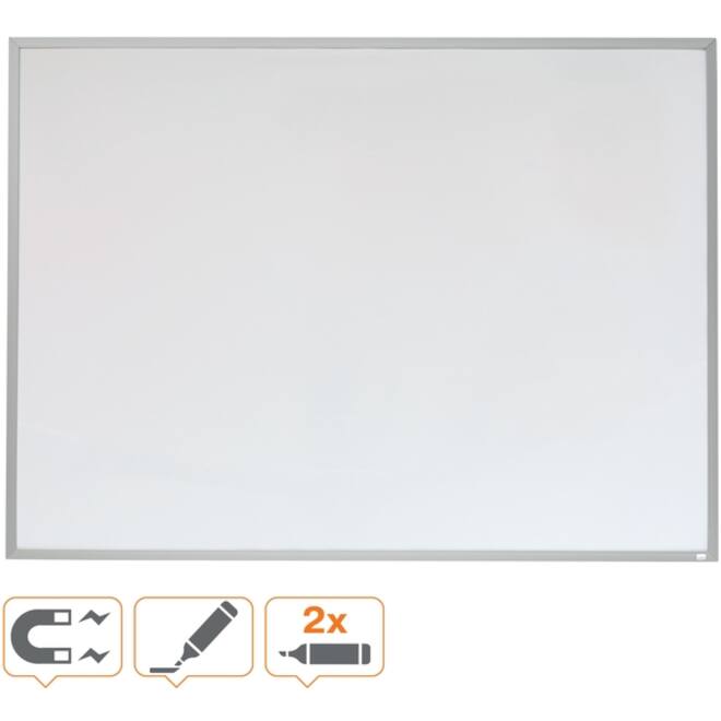 Whiteboard Nobo 58.5x43cm aluminium magnetisch