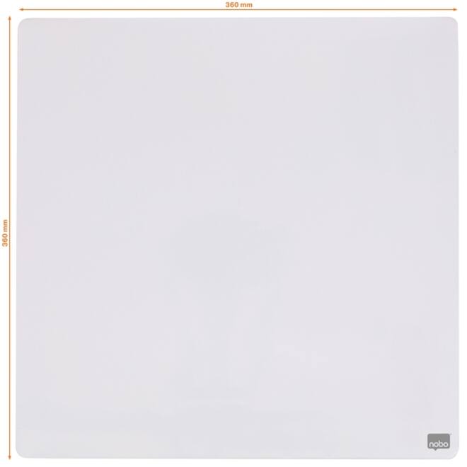 Whiteboard Nobo tegel 36x36cm wit magnetisch