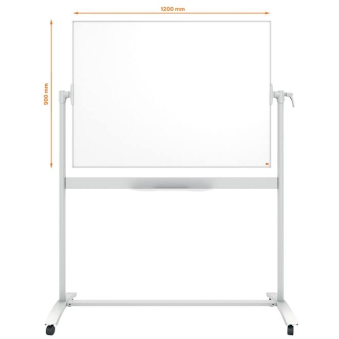 Whiteboard Nobo Kantelbord Classic 90x120cm gelakt staal