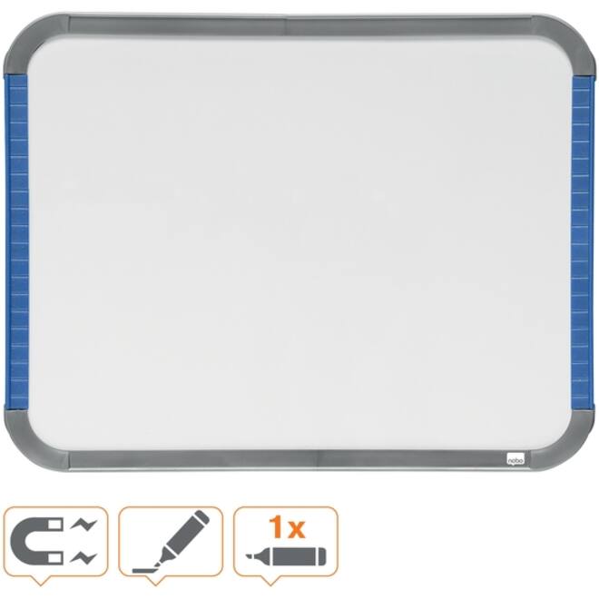 Whiteboard Nobo Slim Line 22x28cm wit