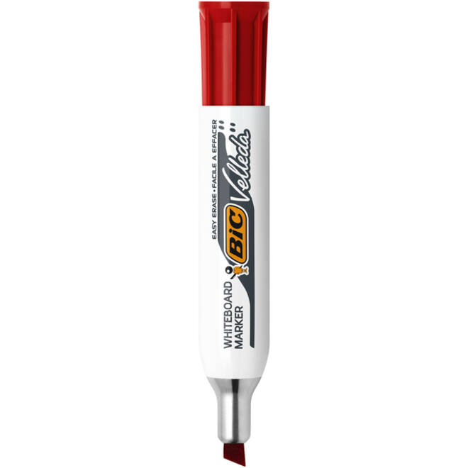 Viltstift Bic Velleda 1781 whiteboard schuin large rood