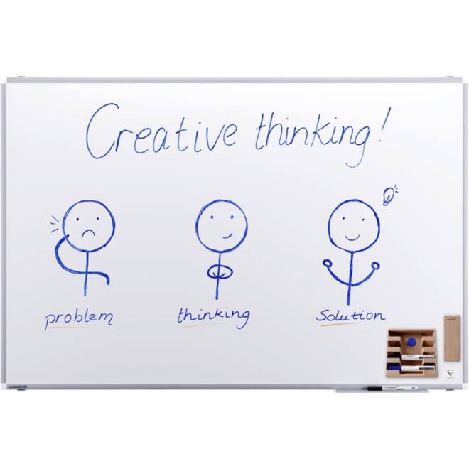 Whiteboard Legamaster Premium+ 100x150cm magnetisch emaille
