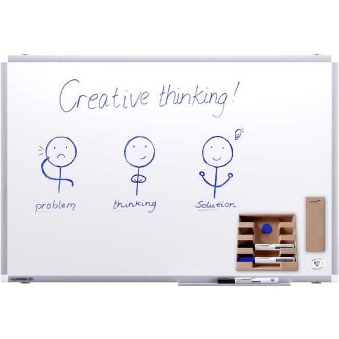 Whiteboard Legamaster Premium+ 60x90cm magnetisch emaille