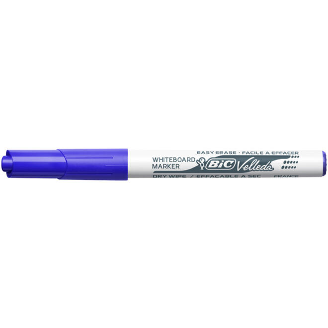 Viltstift Bic Velleda 1741 whiteboard rond medium blauw