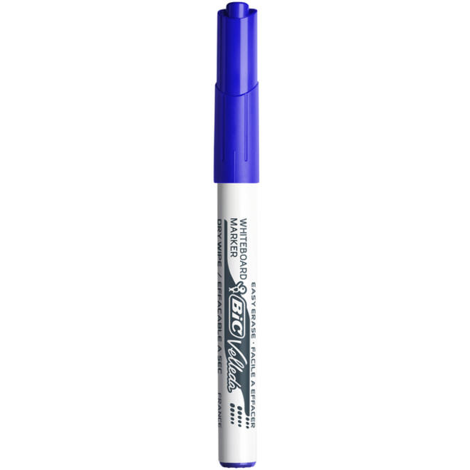 Viltstift Bic Velleda 1744 whiteboard rond medium assorti kartonnen etui à 4 stuks